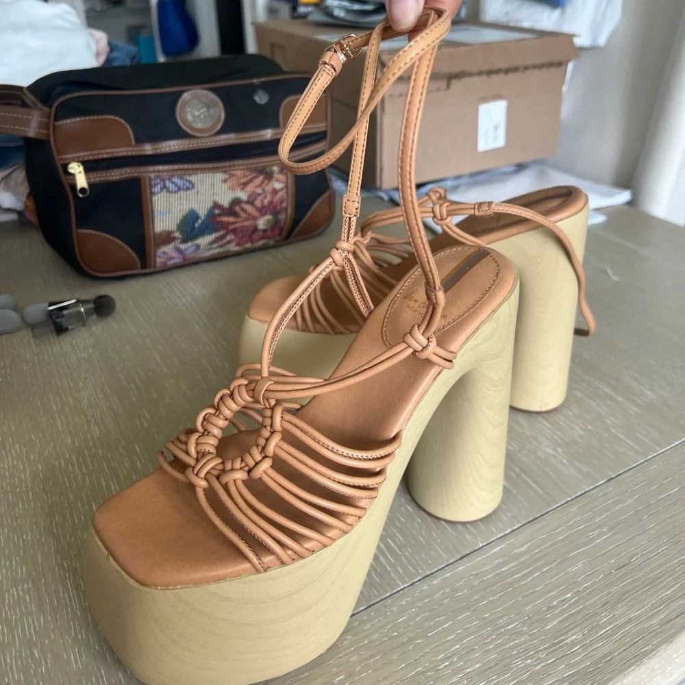 Sam Edelman Chunky strap up heels - Picture 9 of 12